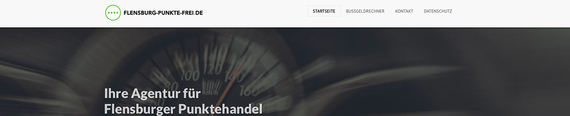 flensburg-punkte-frei.de (Service eingestellt) Website Screenshot